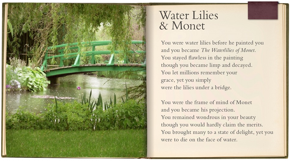 'Water Lilies and Monet' | A Poem by Ann Yu Huang | Poet & Writer